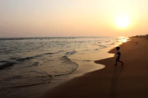 Puri beach view