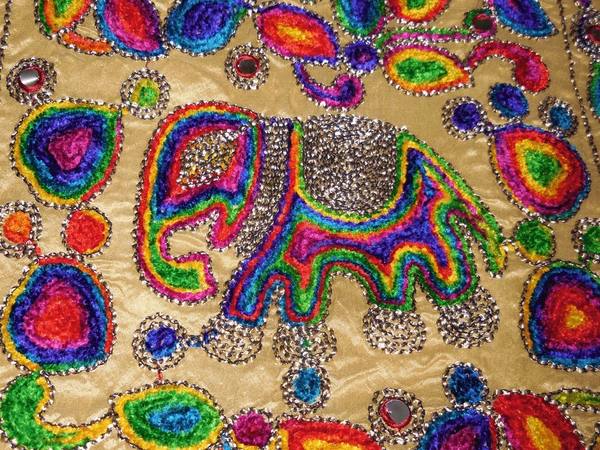 pipli applique elephant