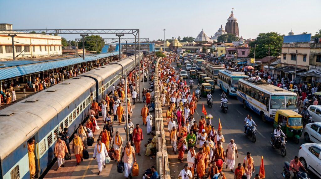 How to reach Puri during Rath Yatra?