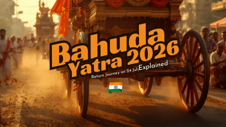 Bahuda Yatra 2026 Explained: Return Journey on 24 July