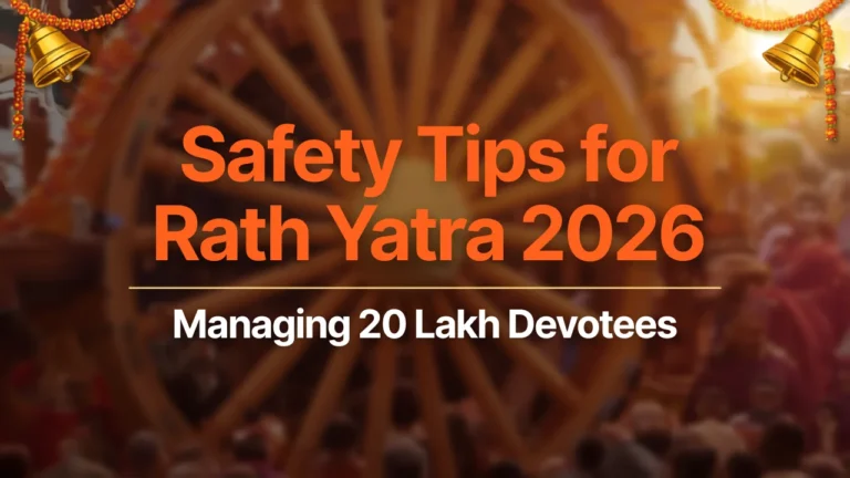 Safety Tips for Rath Yatra 2026: Managing 20 Lakh Devotees