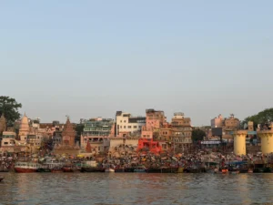 View of Varanasi from Boat
