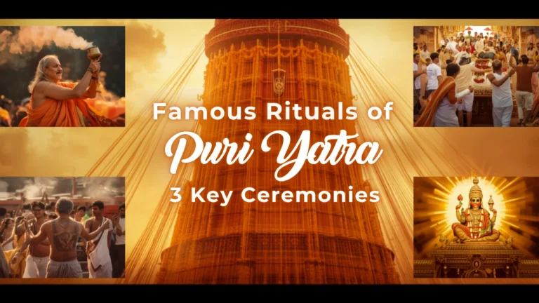 Famous Rituals of Puri Chariot Festival: 3 Key Ceremonies