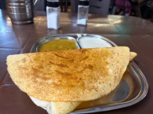 South Indian food in Varanasi