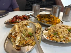 Food of Labkush Hotel varanasi