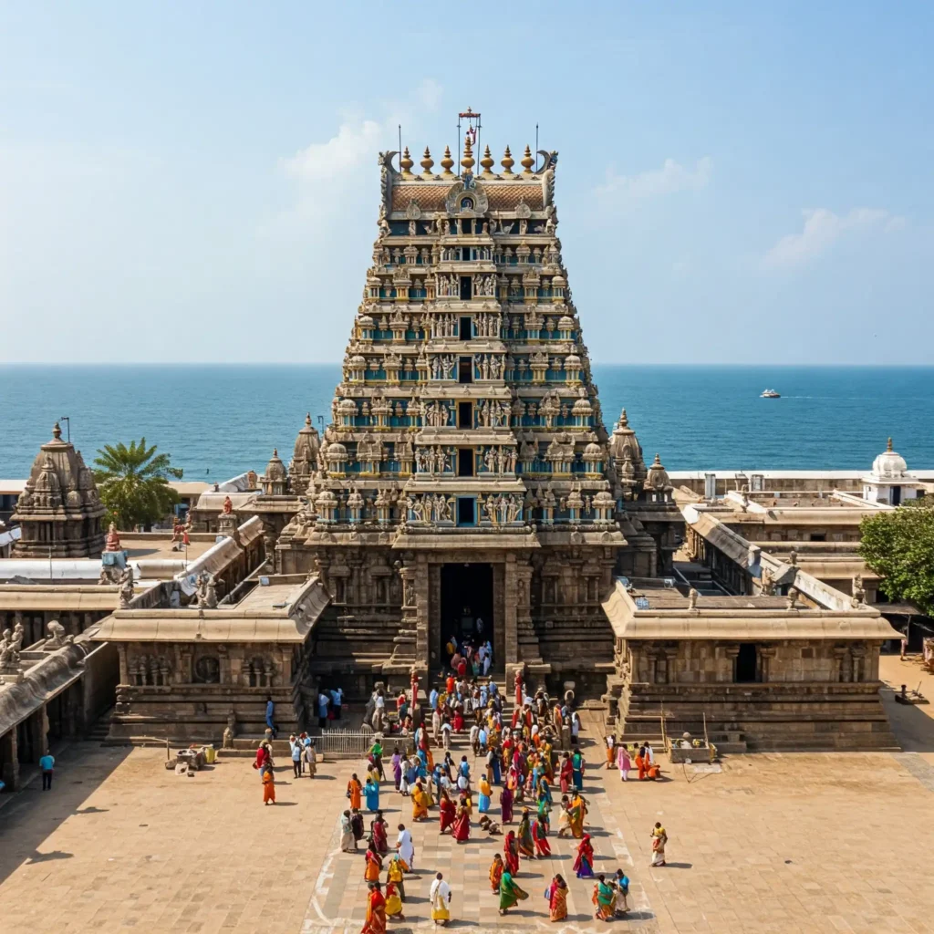 Rameshwaram Temple entrance