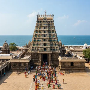 Rameshwaram Temple entrance